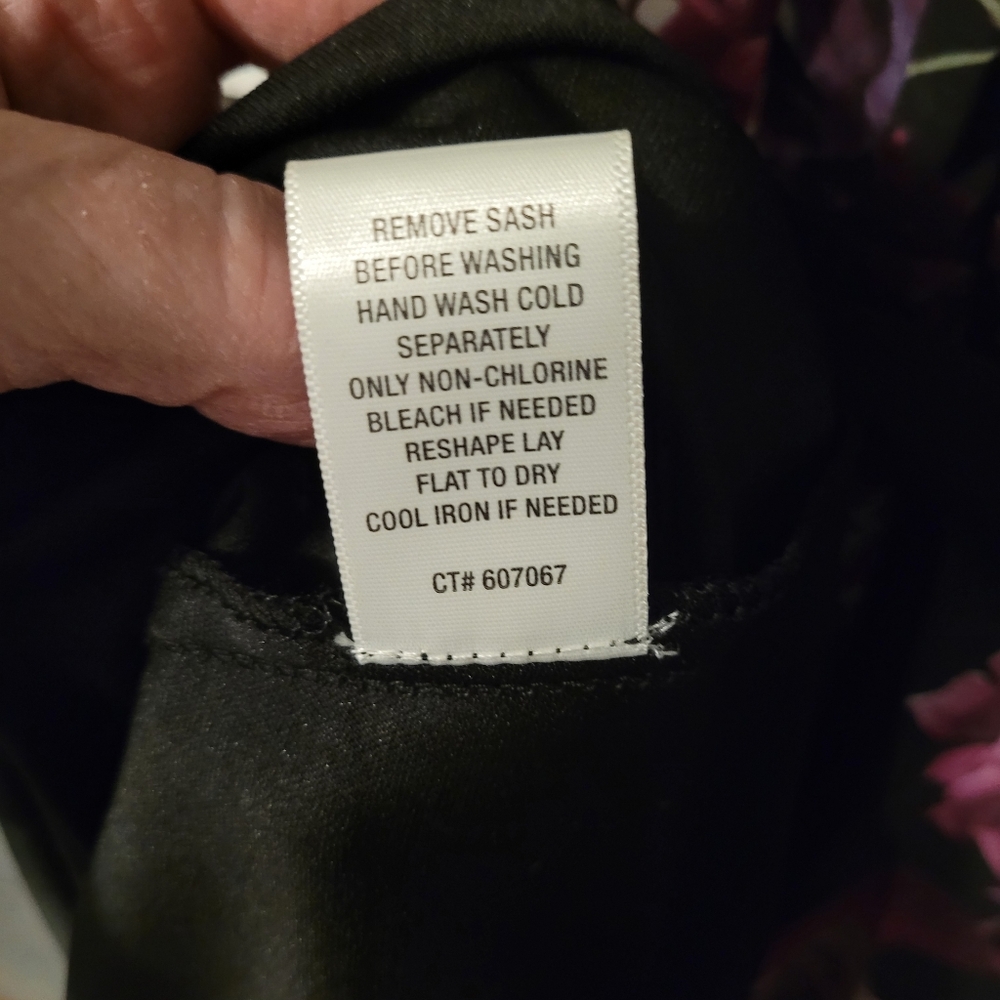Roz & Ali floral chiffon midi dress - 14. S49 - Picture 11 of 11